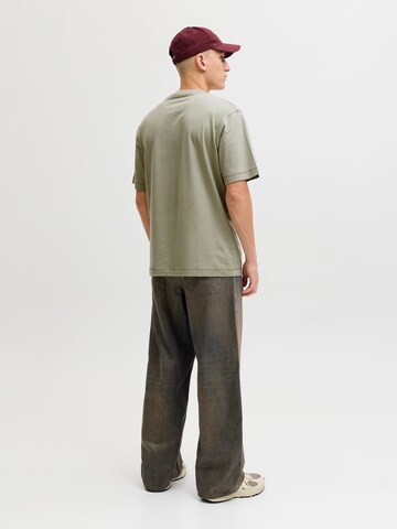 JACK & JONES T-Shirt 'JORNORREBRO' in Grün