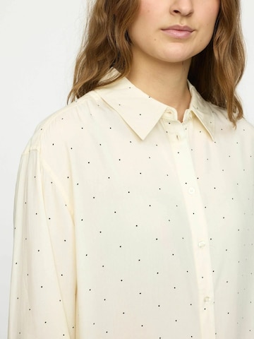 T-shirt ' SRMargot ' Soft Rebels en beige : devant
