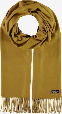 FRAAS Schal in Gelb: Vorderseite