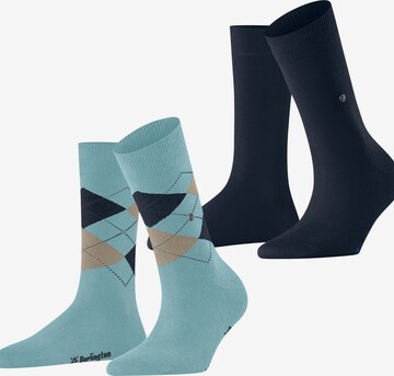 BURLINGTON Socken 'Everyday Mix 2-Pack' in Blau: Vorderseite