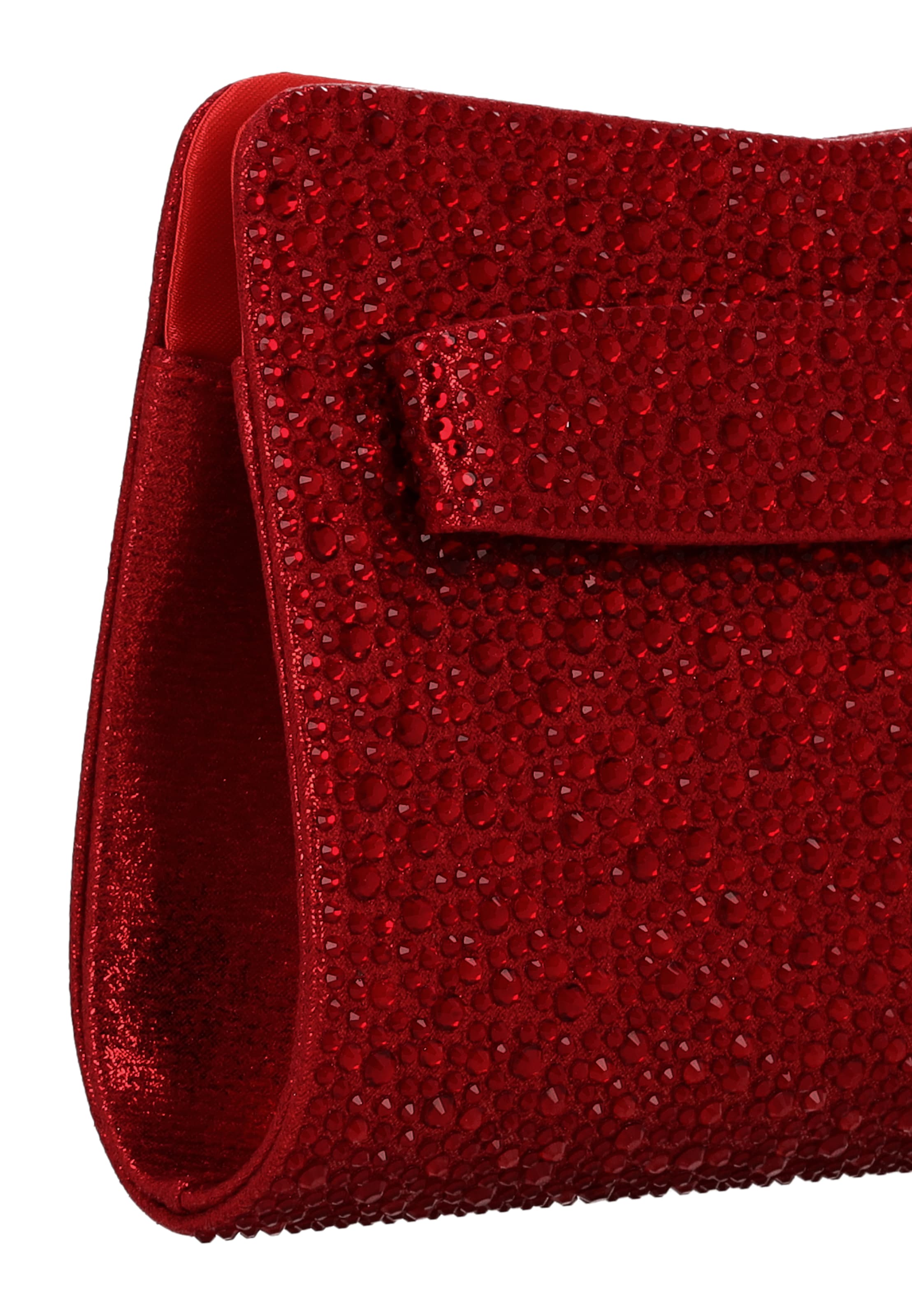 faina - Bolso de noche en rojo