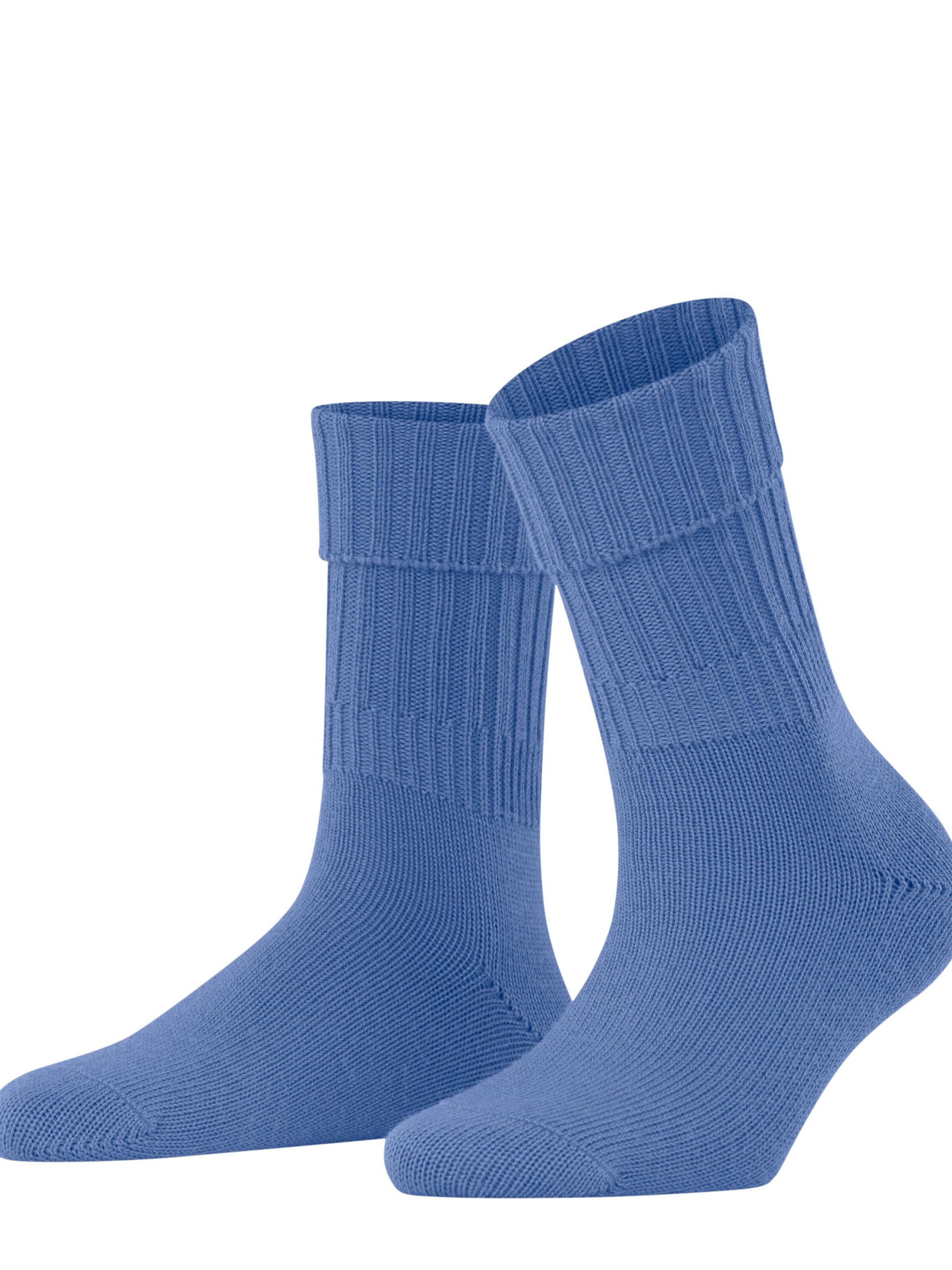 FALKE Socken 'Striggings Rib'‌‌‌ in Blau: Vorderseite