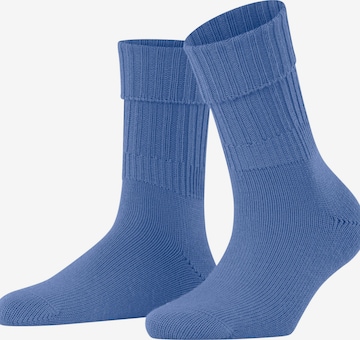 FALKE Socken 'Striggings Rib' in Blau: Vorderseite