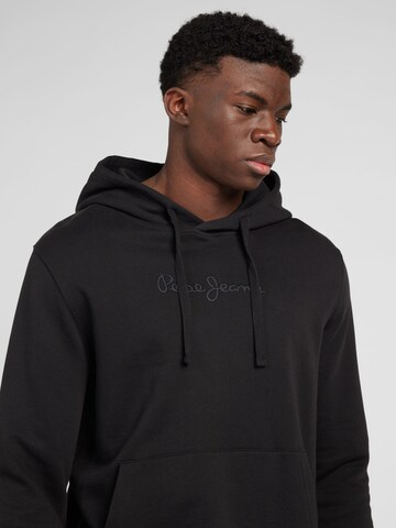 Pepe Jeans Sweatshirt 'JOE' in Black