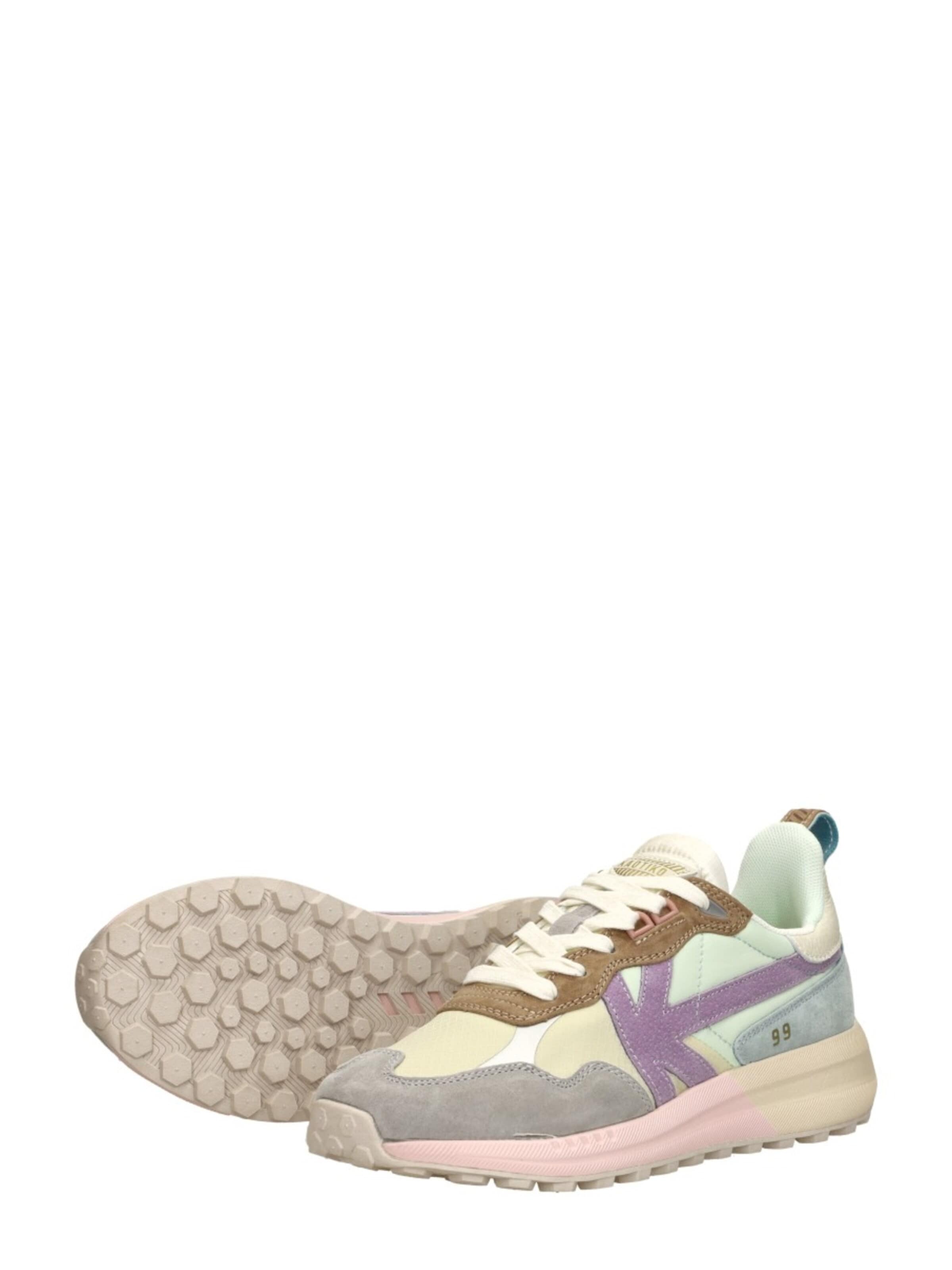Kaotiko Sneakers laag 'Detroit' in Wit