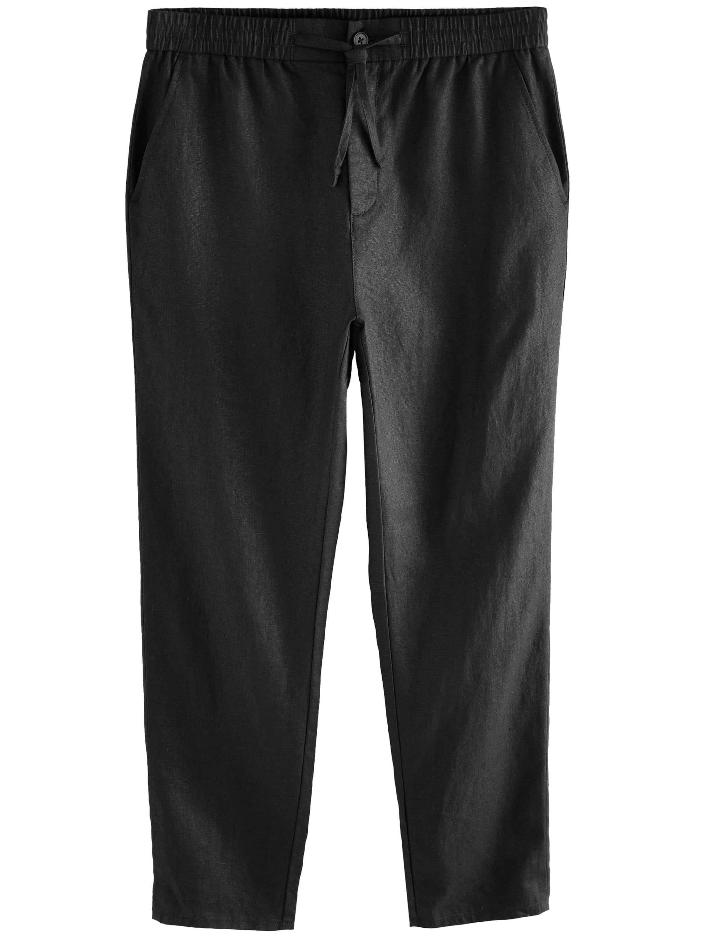 Next tavaline Püksid, värv must: eest vaates