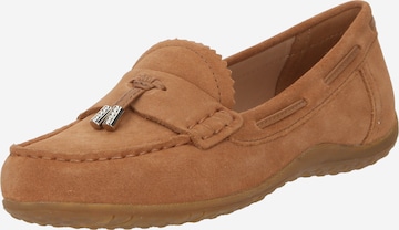 GEOX Moccasins in Brown: front