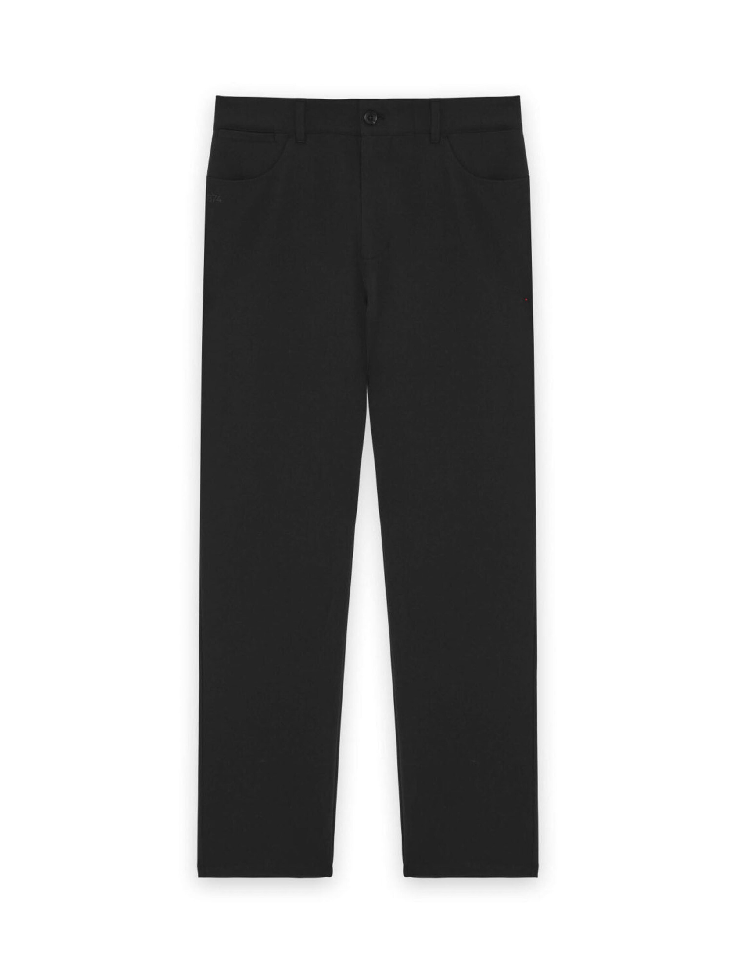 Lyle & Scott Sportbroek in Zwart: voorkant