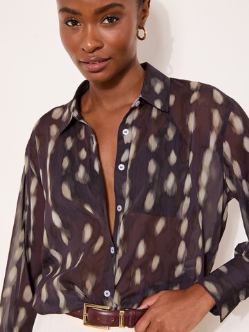 Camicia da donna di Lipsy in marrone