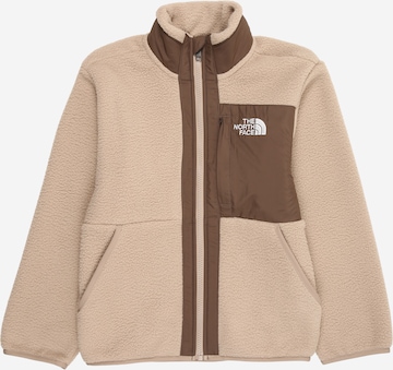 THE NORTH FACE Функциональная флисовая куртка 'YUMIORI' в Бежевый: спереди
