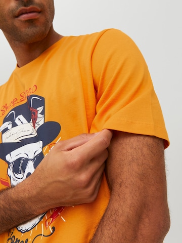 JACK & JONES Shirt 'Roxbury' in Orange