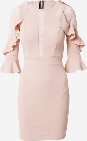 WAL G. Cocktail Dress in Pink: front