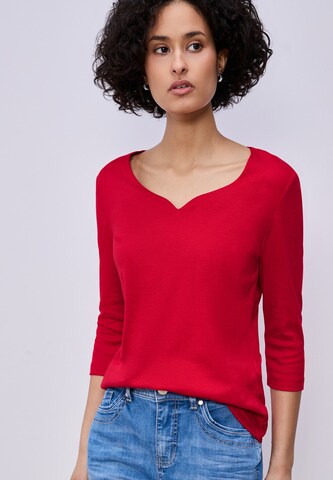 STREET ONE Shirt in Red: front