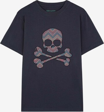 Scalpers Shirt in Blauw: voorkant