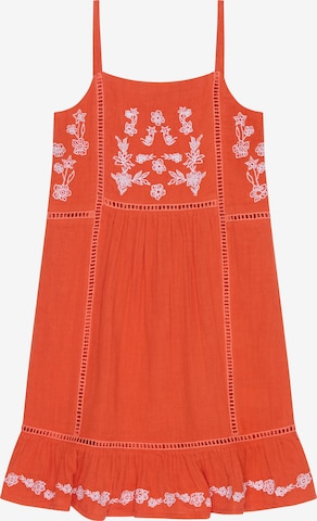 RAFFYA Kleid 'Eina' in Orange: Vorderseite