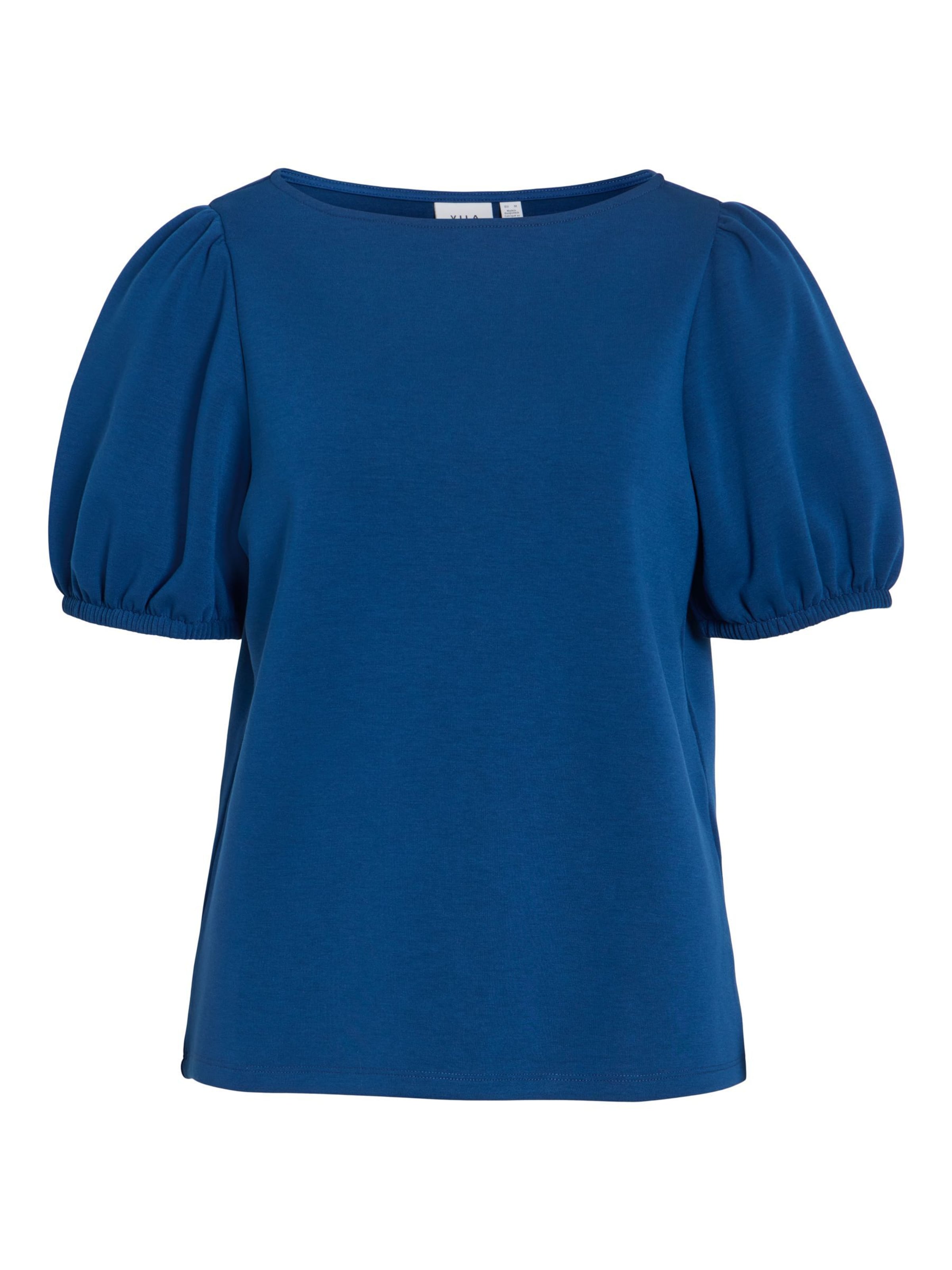 VILA Shirt 'VIREFLECT' in Blauw: voorkant