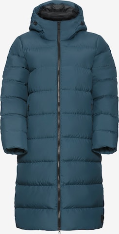 JACK WOLFSKIN Outdoor Coat 'Frozen Palace' in Blue: front