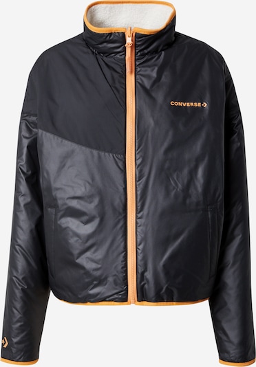 CONVERSE Between-season jacket in Orange / Black / Off white, Item view