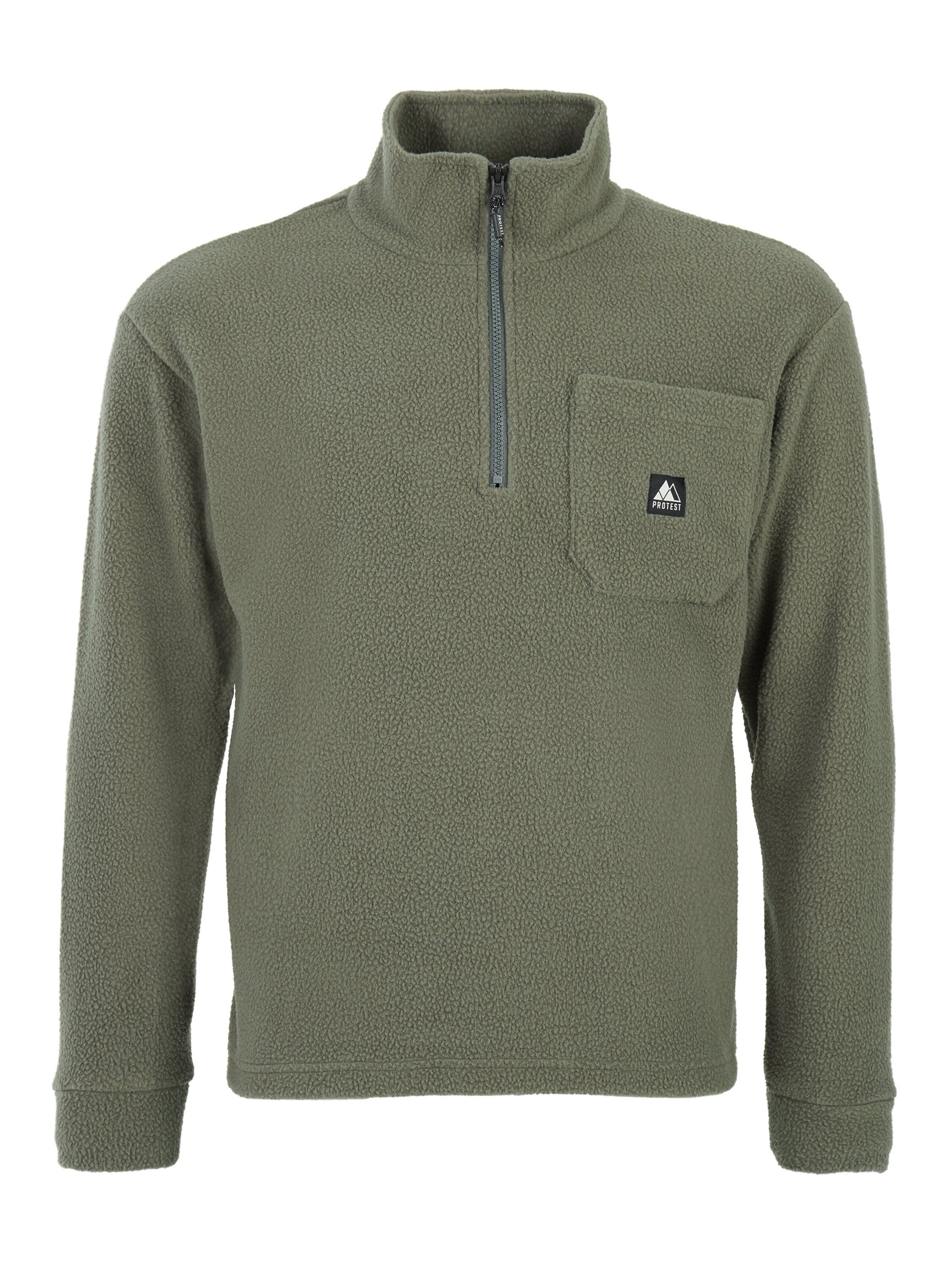 PROTEST Sportsweatshirt 'PRTSUMMER'‌‌‌‌‌ in Grün: Vorderseite
