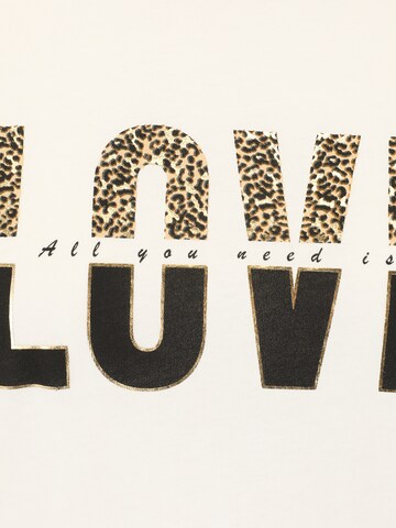 Tricou 'ONLTANYA' de la Only Petite pe alb