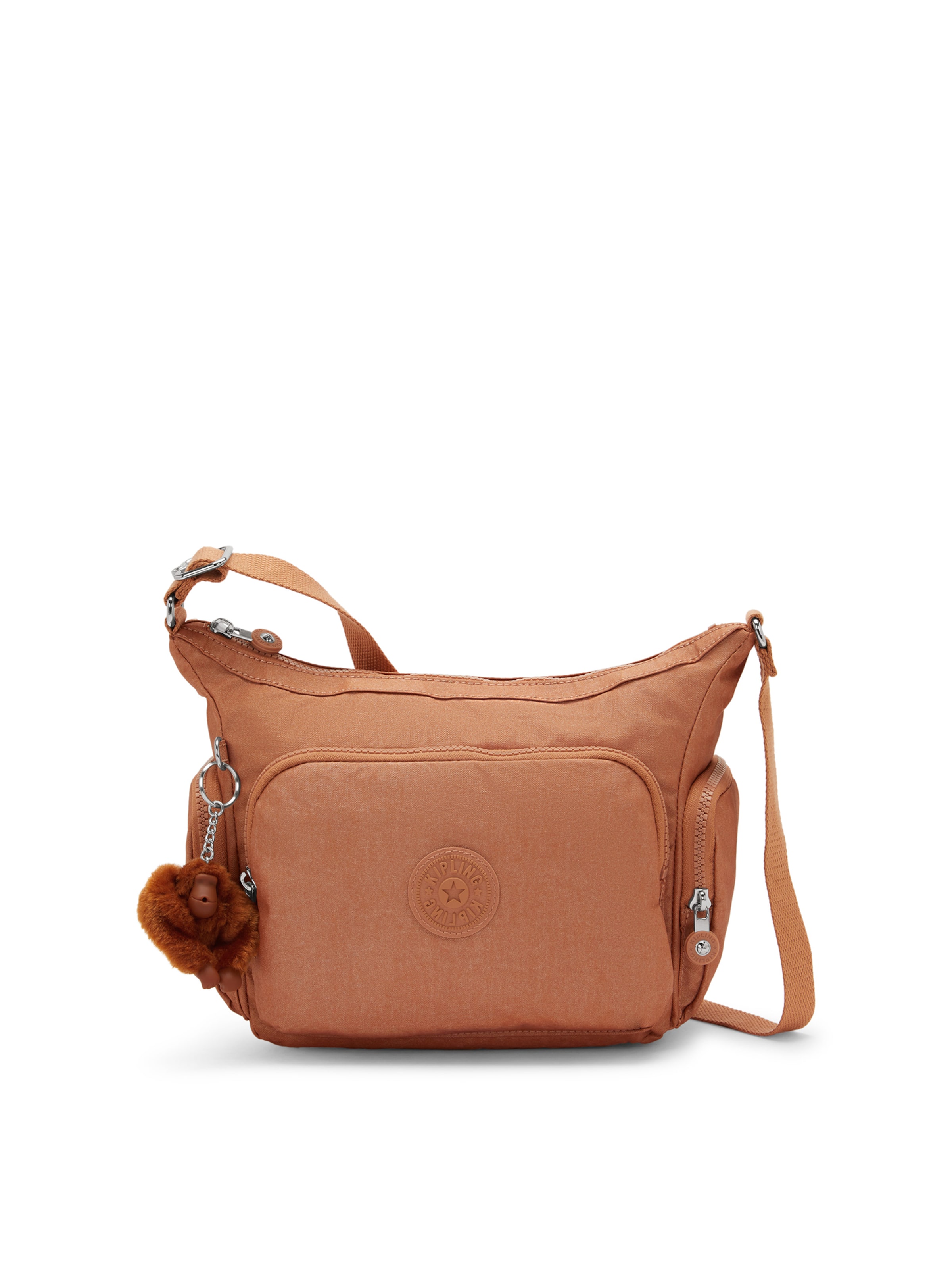 Borsa a tracolla 'Gabb S' di KIPLING in arancione: frontale