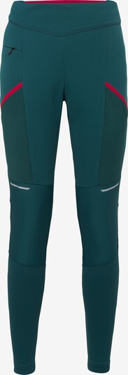 VAUDE Outdoor Pants 'Larice' in Green / Blood red / White, Item view