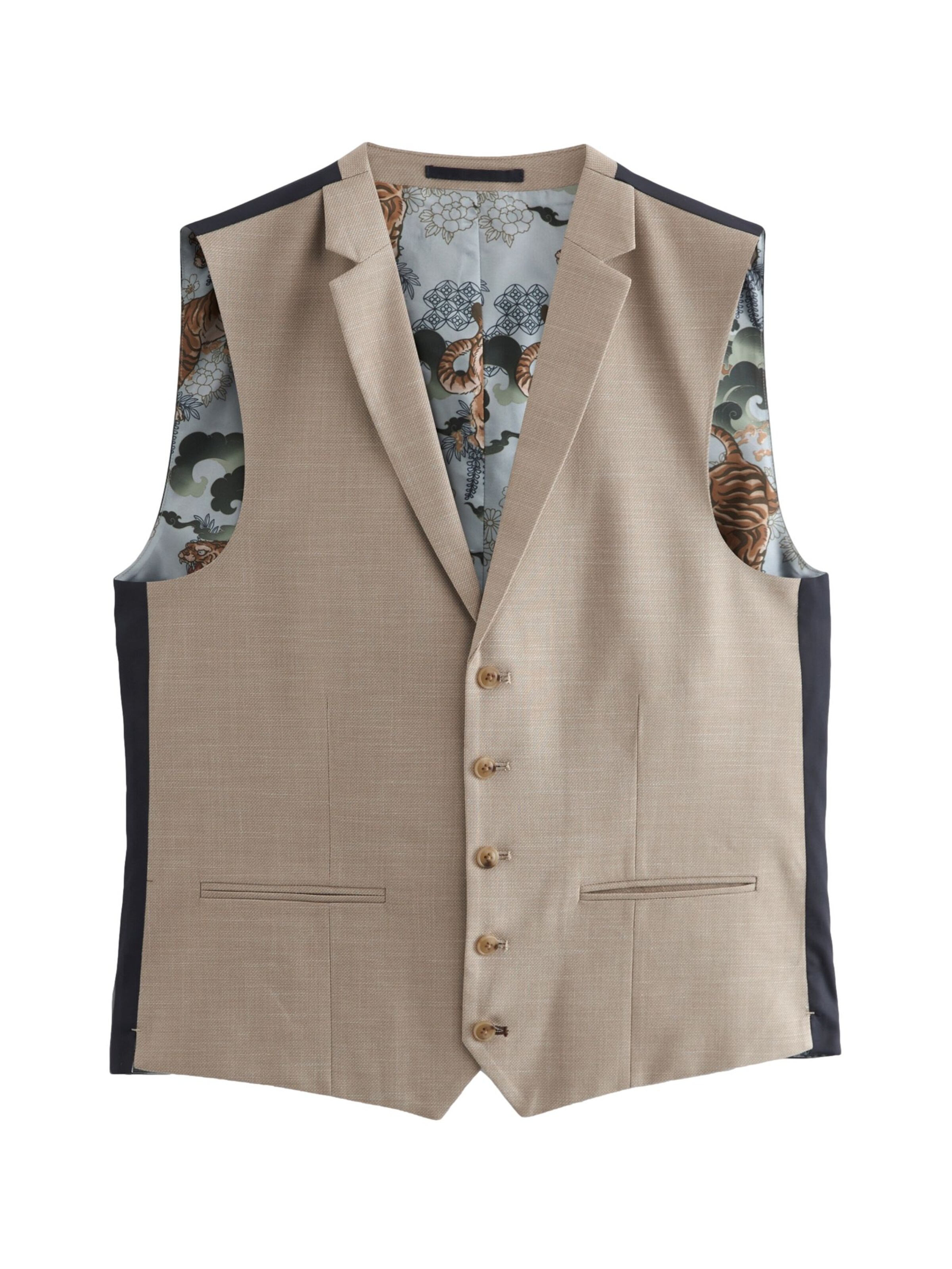 Next - Chaleco en beige: frente