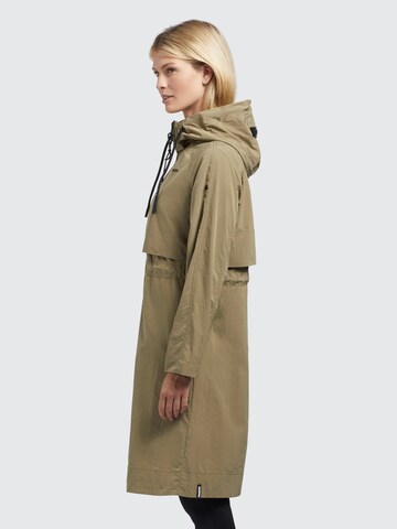 khujo Between-Seasons Coat 'Ruda' in Green