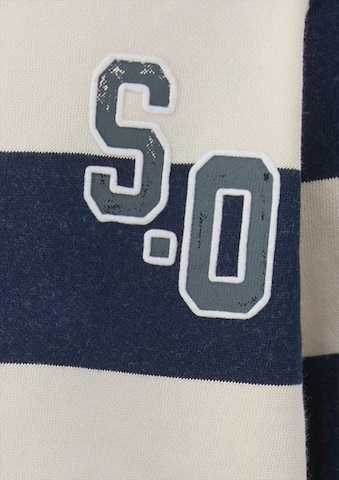 s.Oliver Sweatshirt in Blauw: voorkant