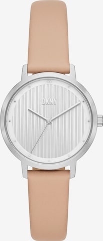 DKNY Analog Watch in Brown: front