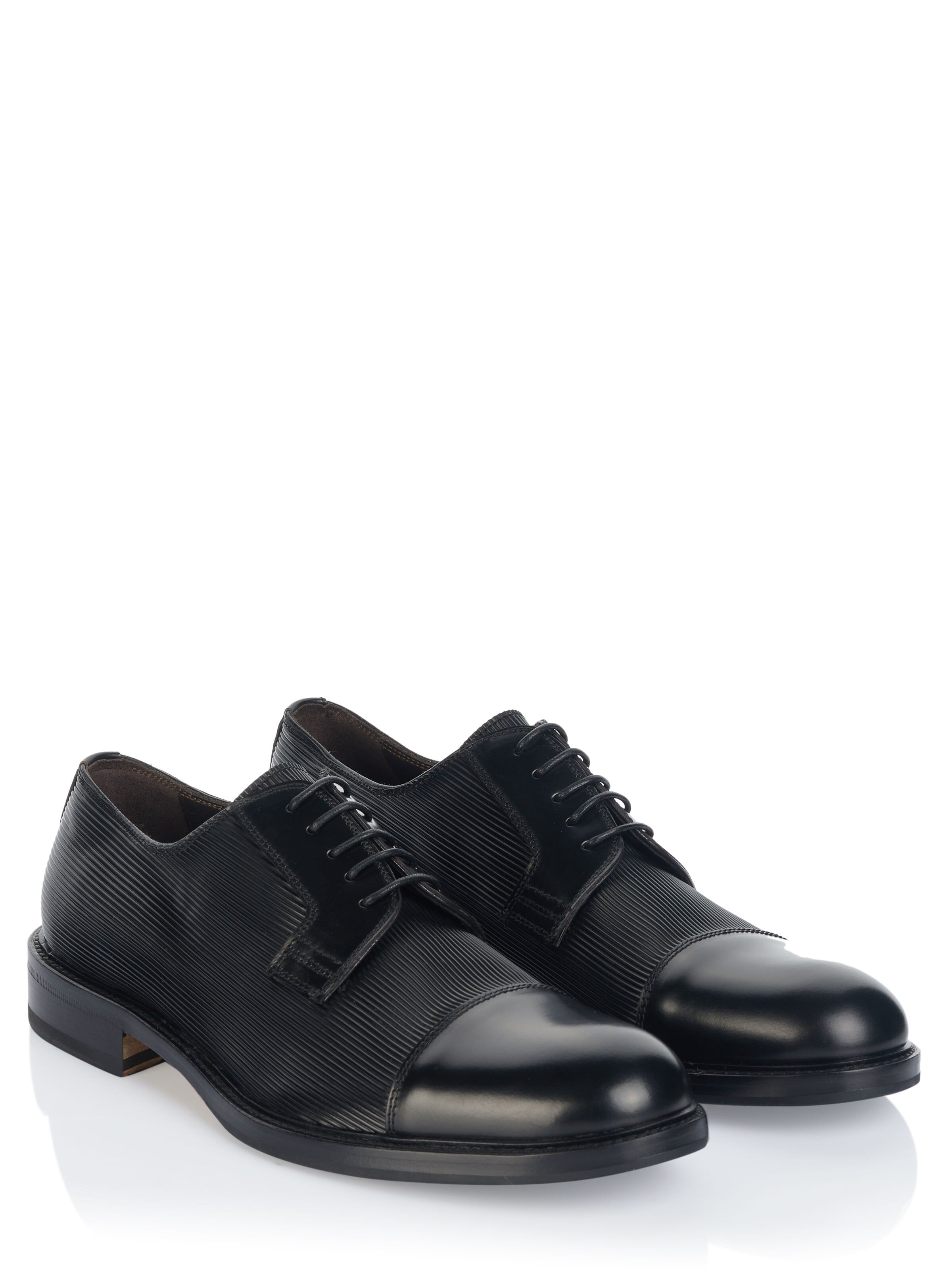 POLLINICipele na vezanje 'Pollini Schuhe' - crna boja
