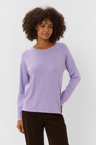 CULTURE - Pullover em roxo: frente