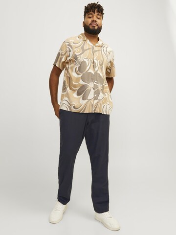 Jack & Jones Plus Regular Chino trousers in Black