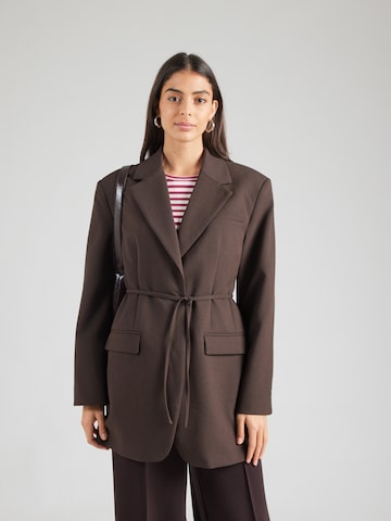 SELECTED - Blazer en marrón: frente