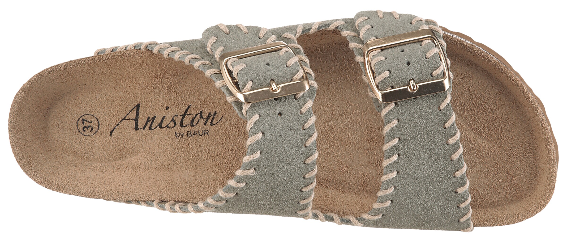Aniston Pantolette in Grün
