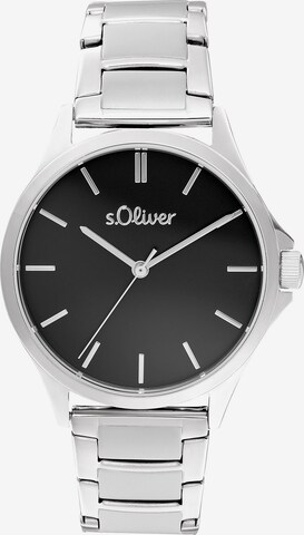 s.Oliver Analog Watch in Silver: front