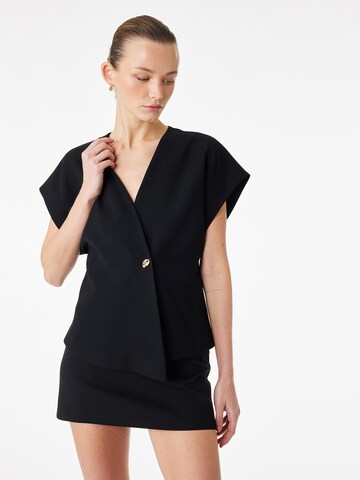 Koton Gilet in Zwart: voorkant