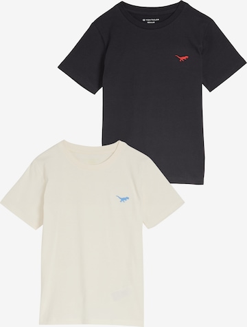 Tricou de la TOM TAILOR pe negru: față