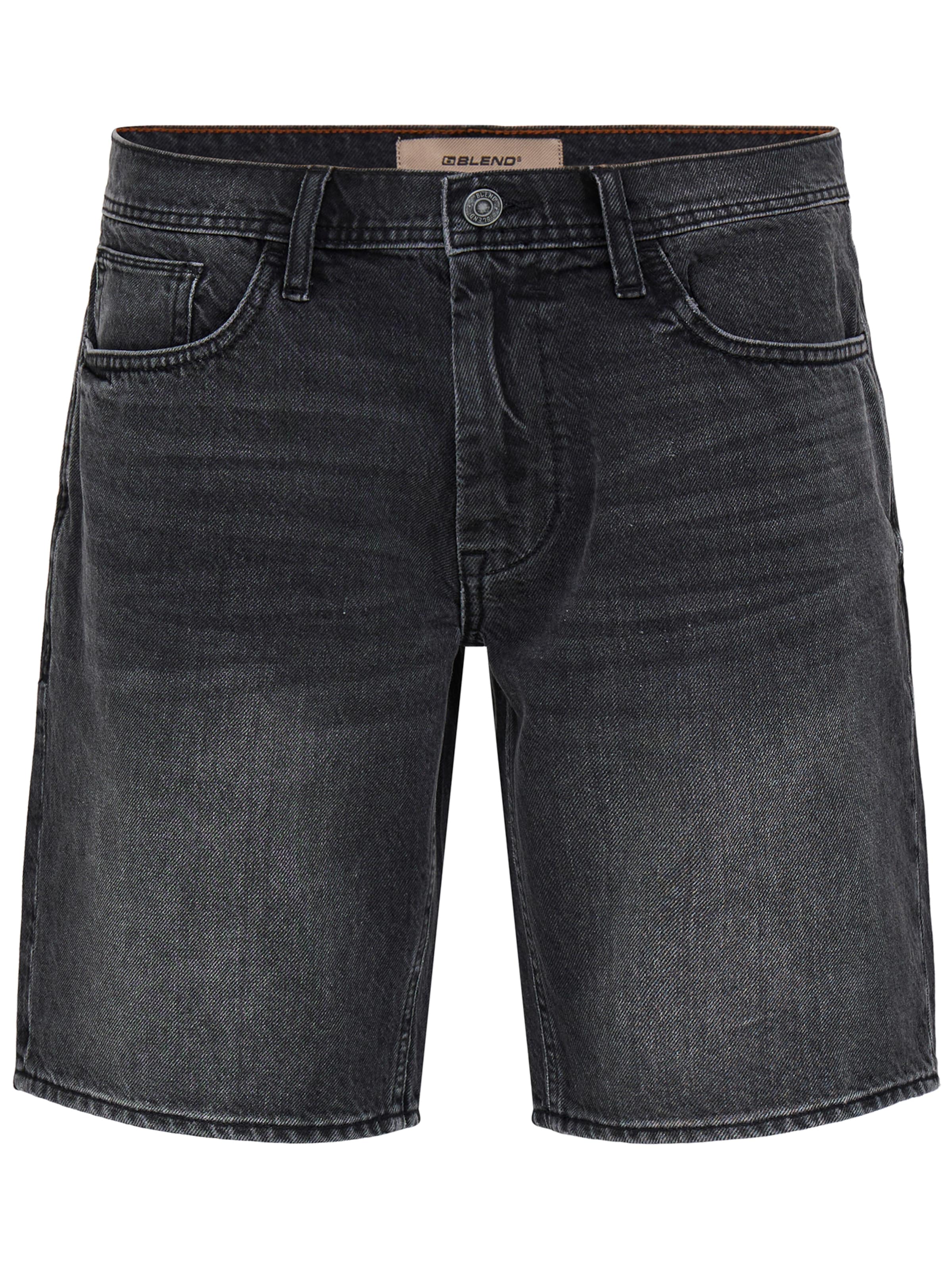 BLEND Regular Farkut 'BHTwister' värissä musta: etupuoli