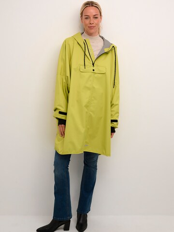 Cream Raincoat 'Josah' in Yellow