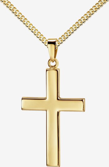 JEVELION Kreuzanhänger 333 Gold + Kette in gold, Produktansicht