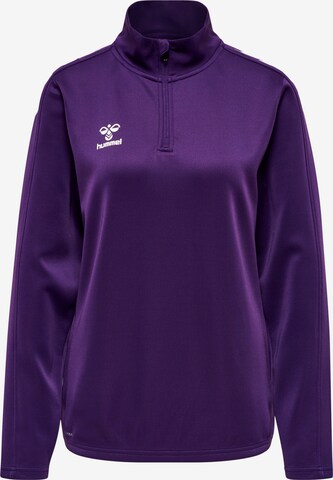 Hummel - Sweatshirt de desporto em bege: frente