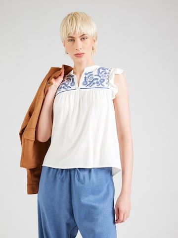 Camicia da donna 'ONLVESTINE' di ONLY in bianco: frontale