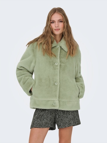 Veste mi-saison 'ONLMEAGAN' ONLY en vert : devant
