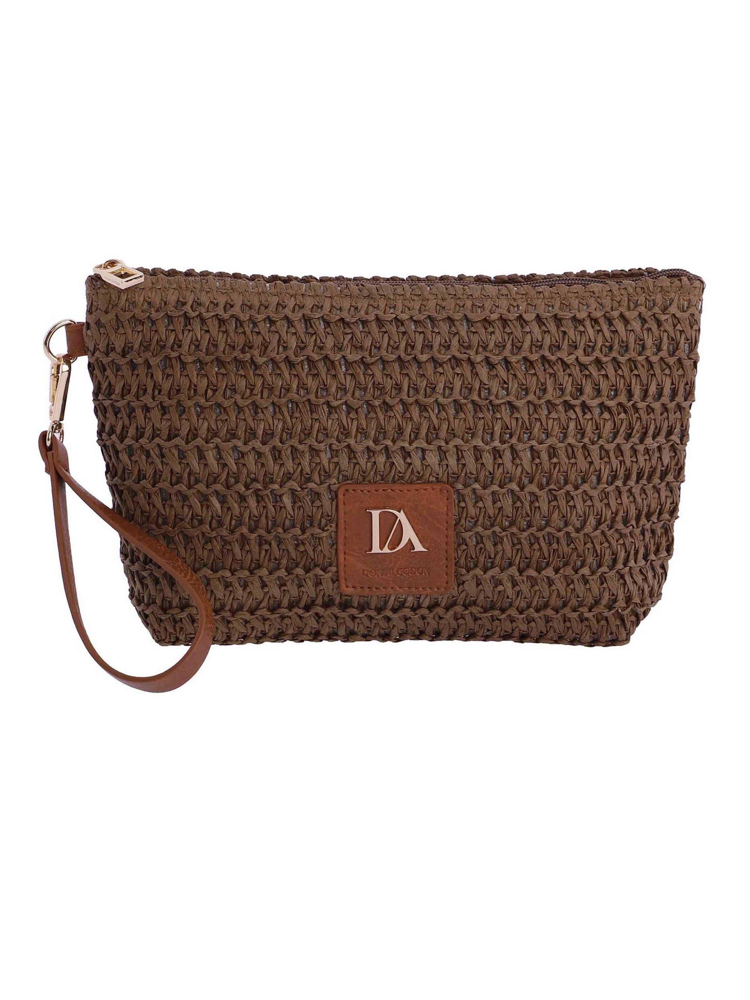 Don Algodon - Bolso de mano 'Rilena' en marrón: frente
