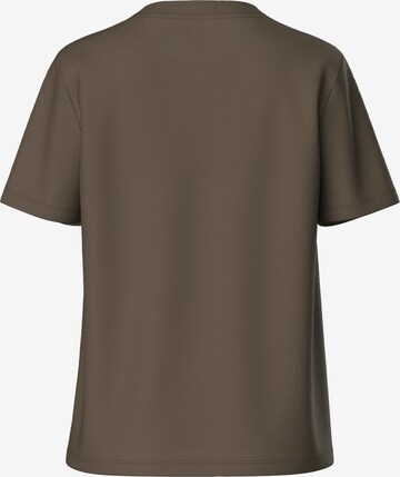PIECES T-Shirt 'RIA' in Braun