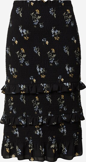 Abercrombie & Fitch Rok in de kleur Blauw / Geel / Grasgroen / Zwart, Productweergave