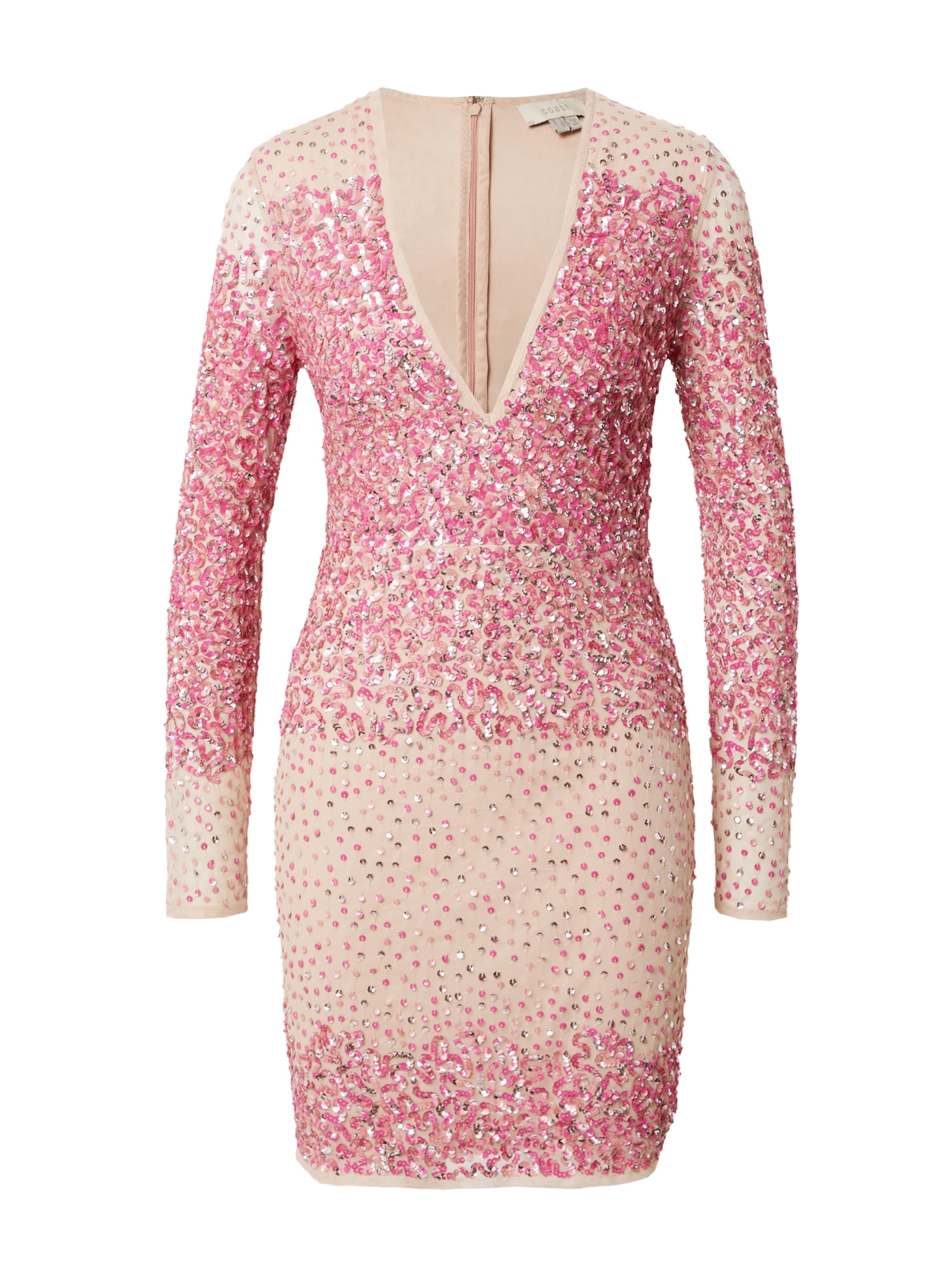 Coast Kokteilové šaty - Ružová: predná strana