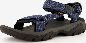 Sandales de randonnée 'Terra Fi 5 Universal' TEVA en bleu : devant
