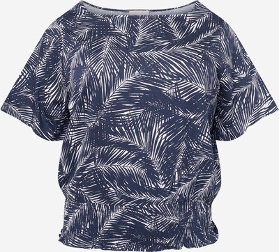 Michael Kors Plus Shirt 'PALM' in Dark blue / White, Item view